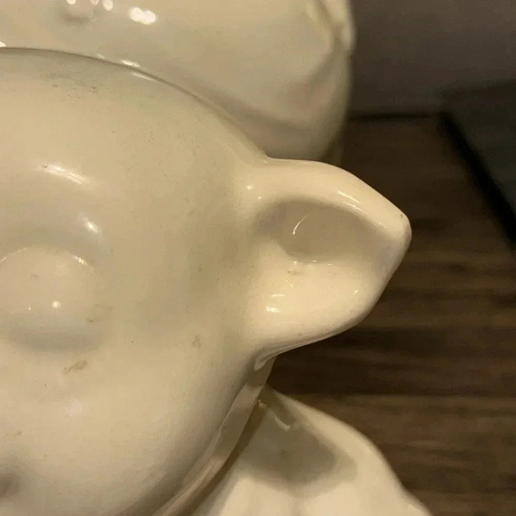 Vintage Antique Shawnee Smiling Smiley Pig 11” Cookie Jar USA - Picture 13 of 14